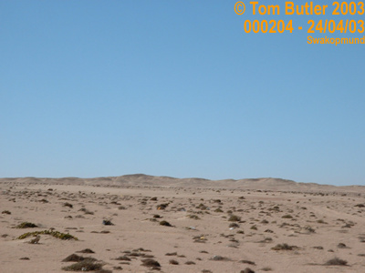 Photo ID: 000204, The desert at the camel farm, Swakopmund, Namibia