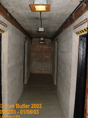 Photo ID: 000230, Inside the Nazi bunkers constructed under La Hougue Bie, La Houge Bie, Jersey