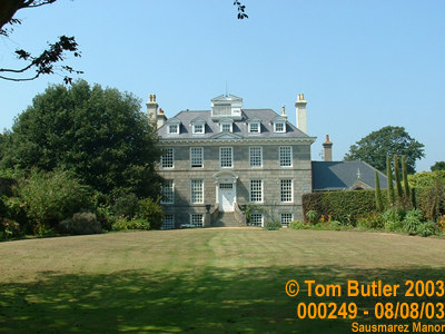 Photo ID: 000249, Sausmarez Manor house, Sausmarez Manor, Guernsey