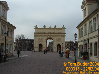 Photo ID: 000313, The (original) Brandenburg gate, Potsdam, Germany