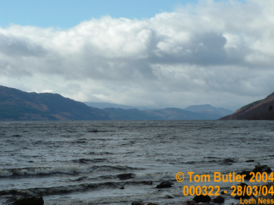 Photo ID: 000322, Looking down Loch Ness from just outside Inverness, Loch Ness, Scotland