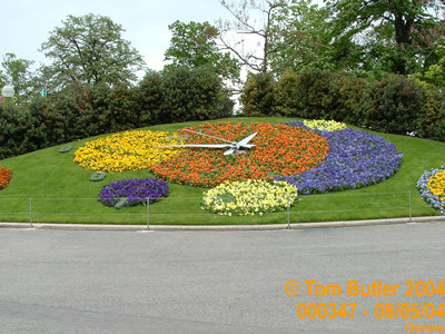 Photo ID: 000347, The floral clock, Geneva, Switzerland
