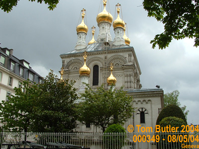 Photo ID: 000349, The Russian church, Geneva, Switzerland