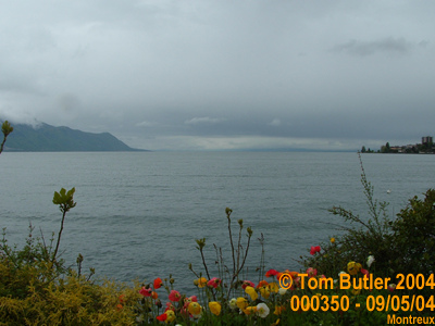Photo ID: 000350, Looking over Lake Geneva back towards Geneva from Montreux, Montreux, Switzerland