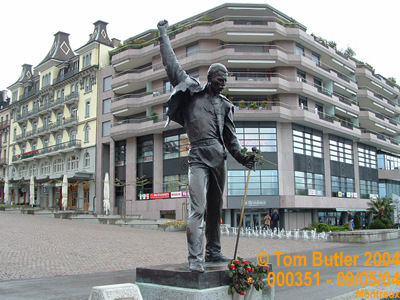 Photo ID: 000351, Statue of Freddie Mercury, One of Montreux's most famous residents, Montreux, Switzerland
