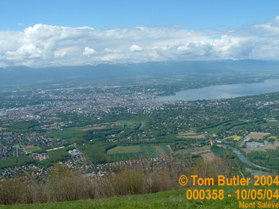 Photo ID: 000358, Looking into Geneva from Mont Salve, France, Mont Salve, Switzerland / France