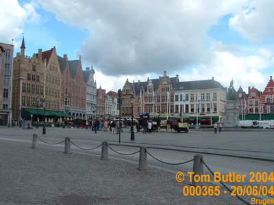 Photo ID: 000365, The medieval Markt, Bruges, Belgium