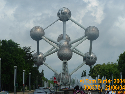 Photo ID: 000370, The Atomium, symbol of Brussels, Brussels, Belgium