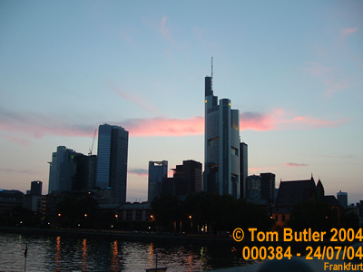Photo ID: 000384, Mainhatten at dusk, Frankfurt am Main, Germany