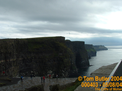 Photo ID: 000403, Looking across the Cliffs of Moher, Cliffs of Moher, Ireland
