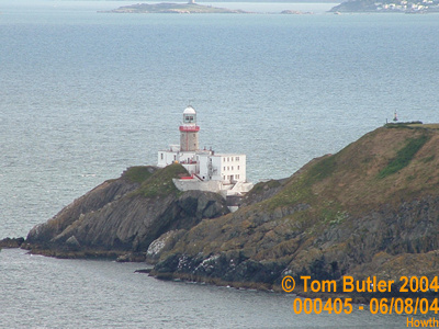 Photo ID: 000405, The lighthouse at the end of the Howth Peninsular, Howth, Ireland