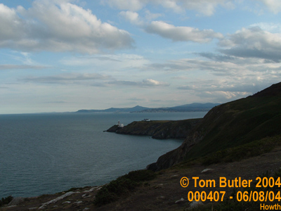 Photo ID: 000407, Looking down the East cost of Ireland, Howth, Ireland