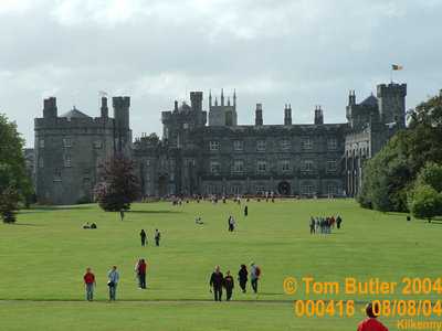 Photo ID: 000416, The back of Kilkenny Castle, Kilkenny, Ireland