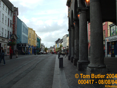 Photo ID: 000417, Looking down the main street in Kilkenny, Kilkenny, Ireland