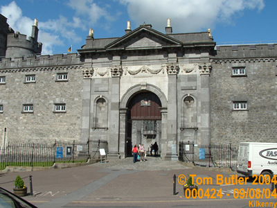 Photo ID: 000424, The main entrance to Kilkenny Castle, Kilkenny, Ireland