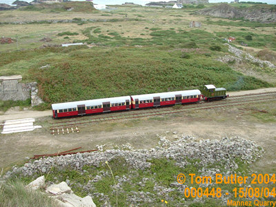Photo ID: 000448, The entire train fleet for the whole of the Channel Islands!!, Mannez Quarry, Alderney