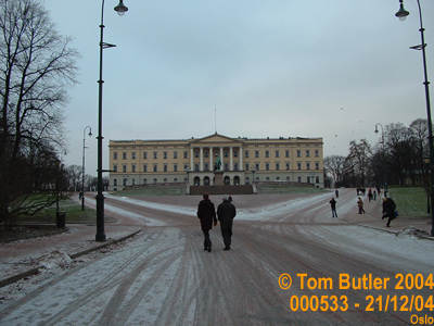 Photo ID: 000533, The Royal Palace in the city centre, Oslo, Norway