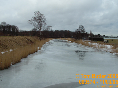 Photo ID: 000574, The frozen mote around Charlottenlund Fort , Charlottenlund, Denmark