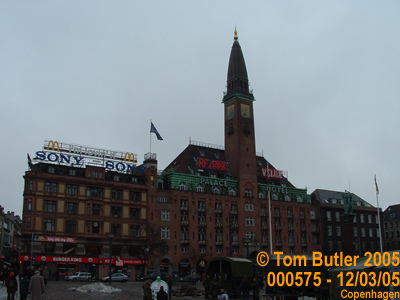 Photo ID: 000575, Buildings around the Rdhuspladsen, Copenhagen, Denmark