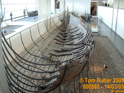 Photo ID: 000585, A Viking trading ship in the Viking Ship Museum, Roskilde, Denmark