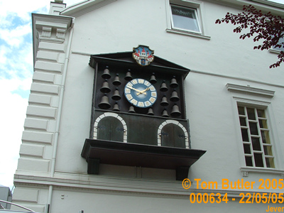 Photo ID: 000634, The Glockenspiel clock in Jever, Jever, Germany