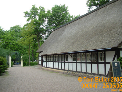 Photo ID: 000647, Traditional German buildings inside the Focke Parc, Bremen, Germany