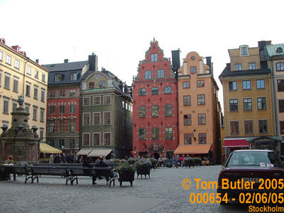 Photo ID: 000654, The main square in the oldest part of the city Gamla Stan, Stockholm, Sweden