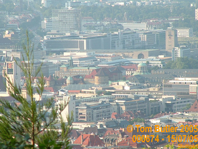 Photo ID: 000674, Looking down across Stuttgart from the surrounding hills, Stuttgart, Germany