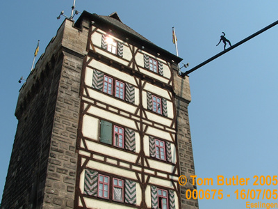 Photo ID: 000675, One of the city wall towers of Esslingen, Esslingen, Germany