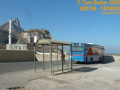 Photo ID: 000746, The last bus stop in Europe, Europa Point, Gibraltar