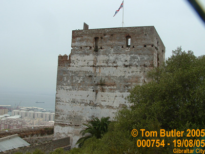 Photo ID: 000754, The Tower of Honour at the Moorish Castle, Gibraltar City, Gibraltar