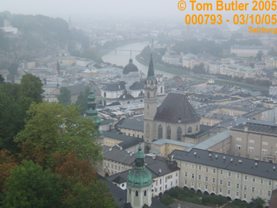 Photo ID: 000793, The view from the top of the Hohensalburg Fortress, Salzburg, Austria