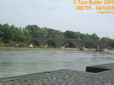 Photo ID: 000795, The ancient stone bridge, Regensburg, Germany