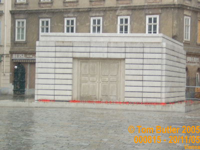 Photo ID: 000815, The Holocaust memorial in Jdenplatz, Vienna, Austria