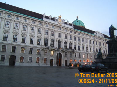 Photo ID: 000824, Inside the Hofburg, Vienna, Austria