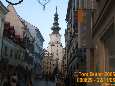 Photo ID: 000829, St Michaels Gate, Bratislava, Slovakia