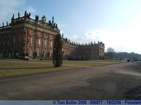Photo ID: 000877, The front of the Neues Palais, Potsdam, Germany