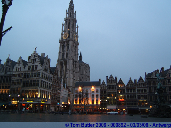 Photo ID: 000892, The view from the Grotemarkt, Antwerp, Belgium
