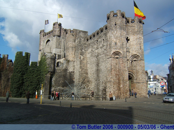 Photo ID: 000900, The Gravensteen castle, Ghent, Belgium