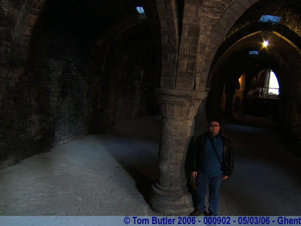 Photo ID: 000902, In the Cellars (later torture chambers) of the Gravensteen, Ghent, Belgium