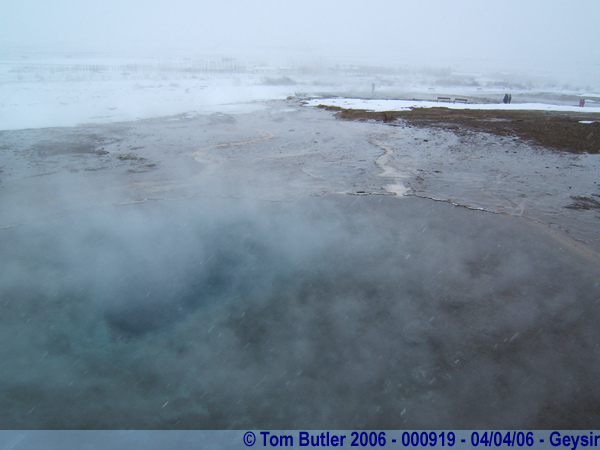 Photo ID: 000919, Thermal lakes and geysirs, Geysir, Iceland
