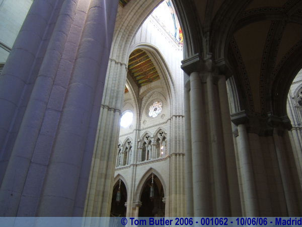 Photo ID: 001062, Inside the cathedral, Madrid, Spain