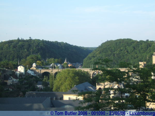 Photo ID: 001090, Looking across the Ptrusse valley, Luxembourg, Luxembourg