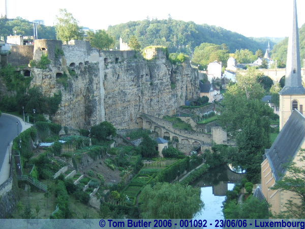 Photo ID: 001092, The caves and fortifications on Chemin de la Corniche, Luxembourg, Luxembourg