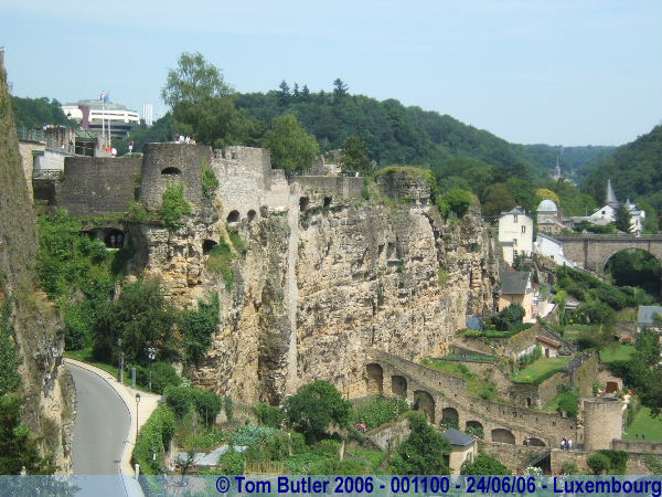 Photo ID: 001100, The Bock Casements and fortifications, Luxembourg, Luxembourg