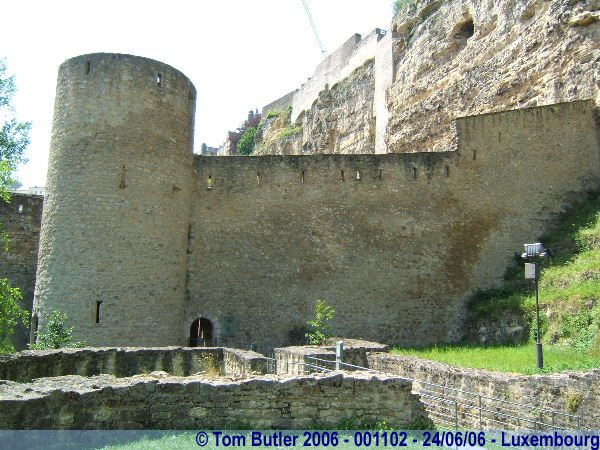 Photo ID: 001102, More of the city's fortifications, Luxembourg, Luxembourg