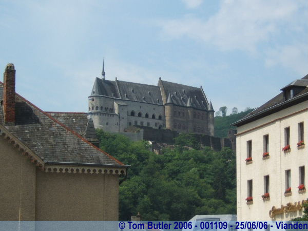 Photo ID: 001109, The Chteau overlooking the town, Vianden, Luxembourg