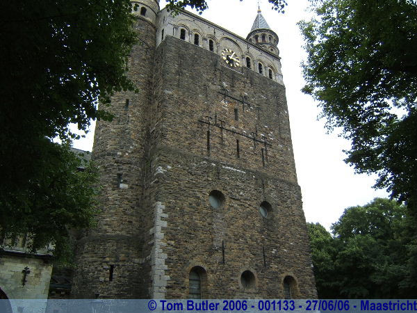 Photo ID: 001133, The castle looking front of the cathedral, Maastricht, Netherlands