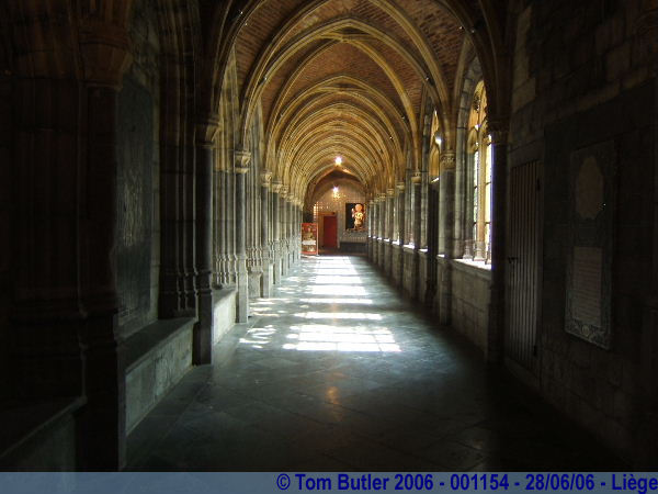 Photo ID: 001154, The cloister of the cathedral, Lige, Belgium