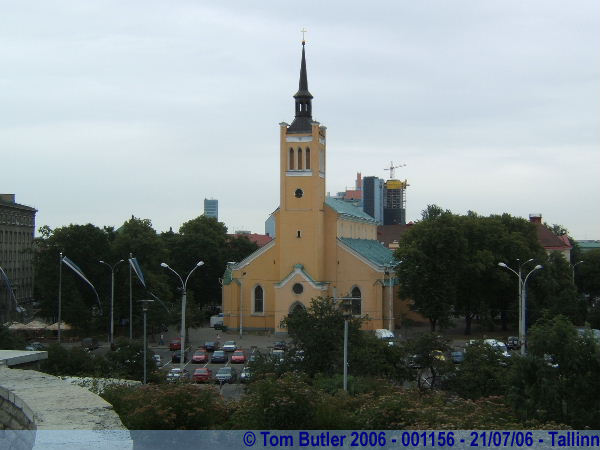 Photo ID: 001156, Church at the base of Toompea Hill, Tallinn, Estonia